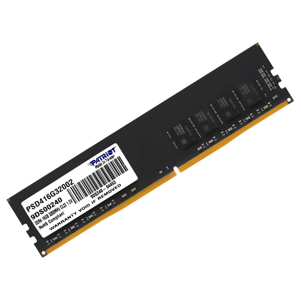 Memória RAM Patriot Signature DDR4 16GB 3200MHz - Preto