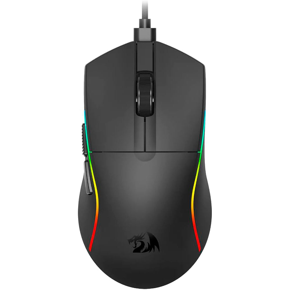 Mouse Gamer Redragon M816-RGB Deicide USB / RGB - Preto