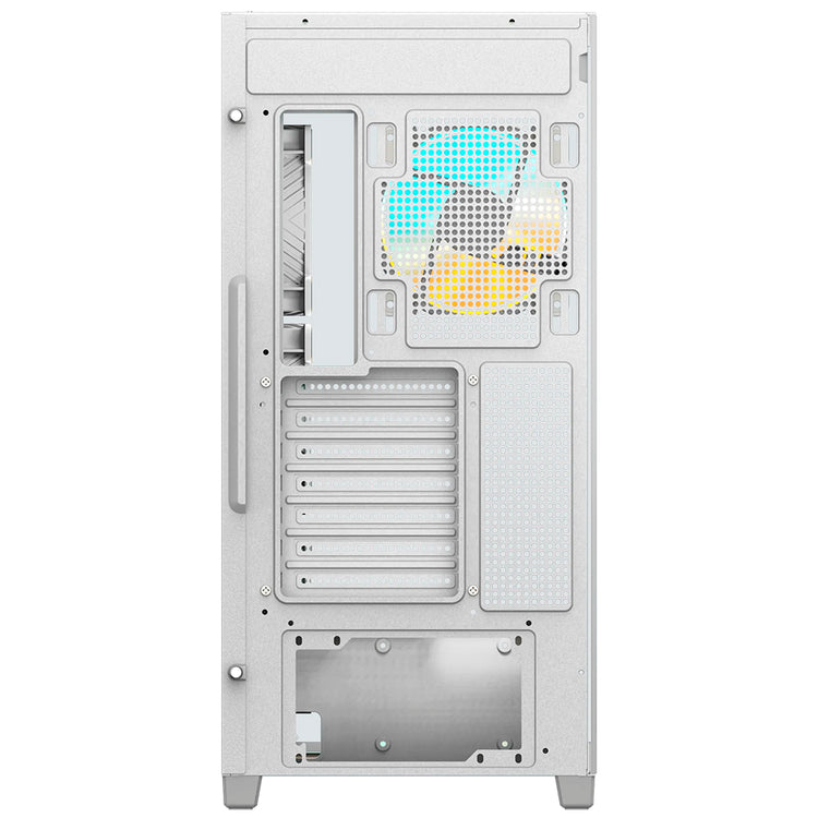 Gabinete Gamer Gigabyte GB-C500PI Panoramic Stealth Ice Mid Tower / 4 Cooler / ARGB