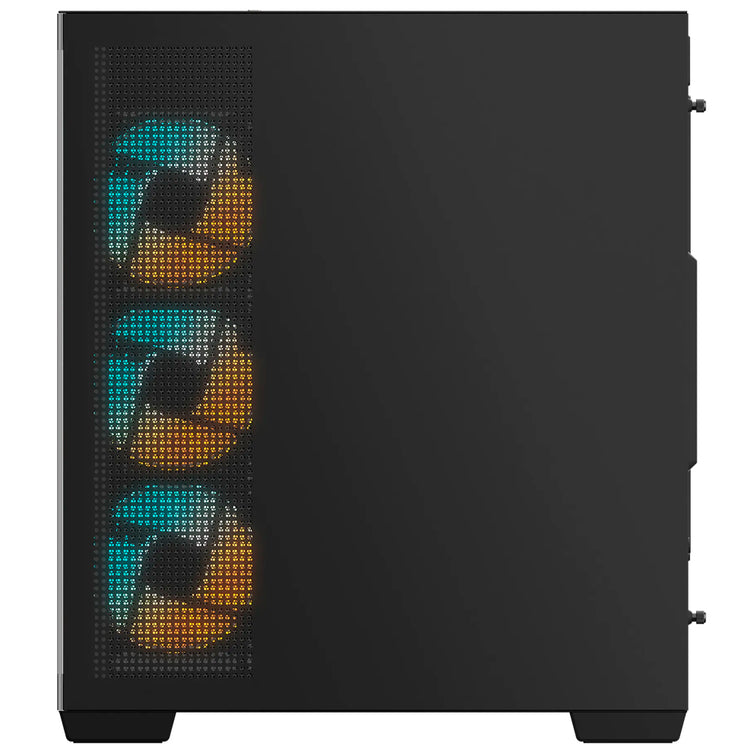Gabinete Gamer Gigabyte GB-C500PI Panoramic Stealth Ice Mid Tower / 4 Cooler / ARGB