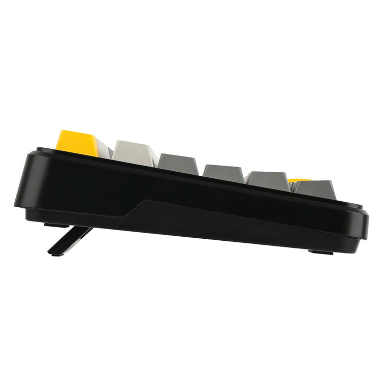 Teclado Gamer Mecânico Ajazz AK820 Max Plus Nacodexx / Maillard / Wireless / RGB / Inglês - Preto / Cinza