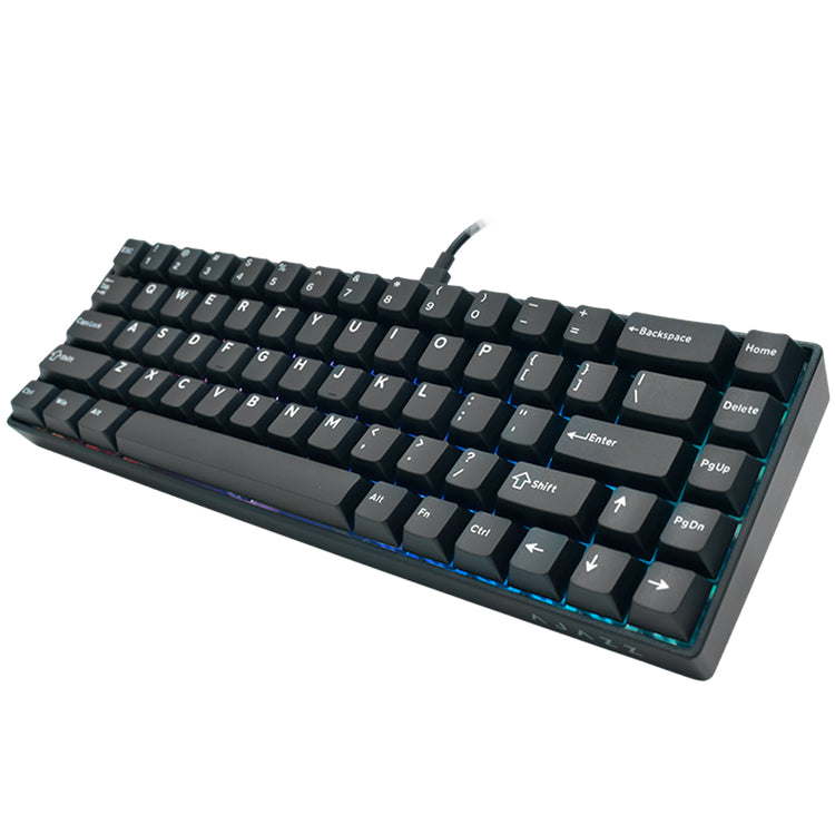 Teclado Gamer Ajazz AK680 V2 ABS Nacodexx Mini / Arctic Isle / USB / RGB / Inglês - Preto