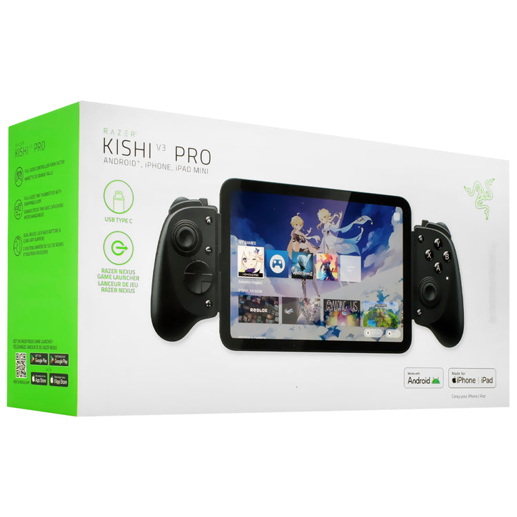 Controle Razer para Smartphone Kishi V3 Pro Universal / USB-C - Preto