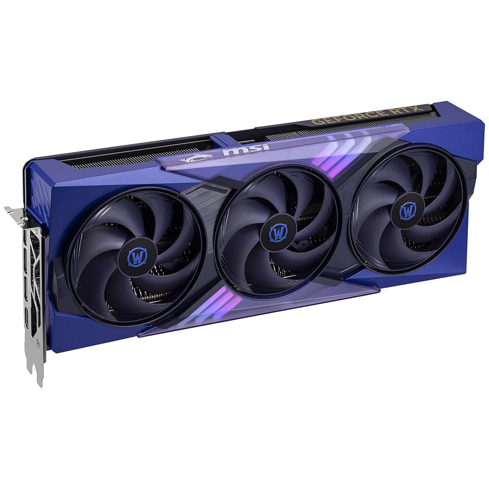 Placa de Vídeo MSI World Of Warcraft Midnight Void Edition OC 12GB GeForce RTX5070 GDDR7