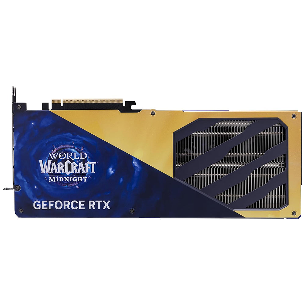 Placa de Vídeo MSI World Of Warcraft Midnight Void Edition OC 12GB GeForce RTX5070 GDDR7
