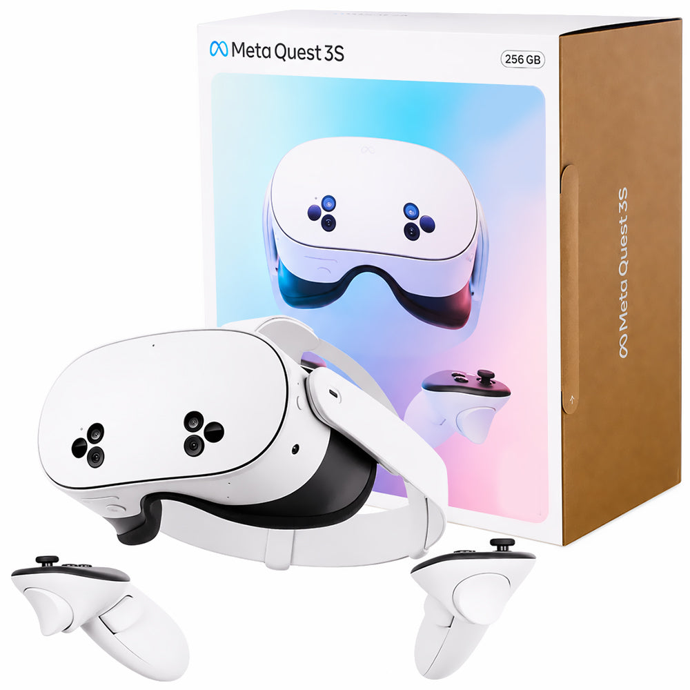 Óculos de Realidade Virtual Meta Quest 3S 256GB - Branco
