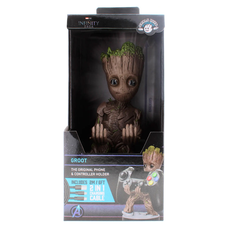 Base Cable Guys Stand Marvel I Am Groot Para Celular / Joystick - GROOT
