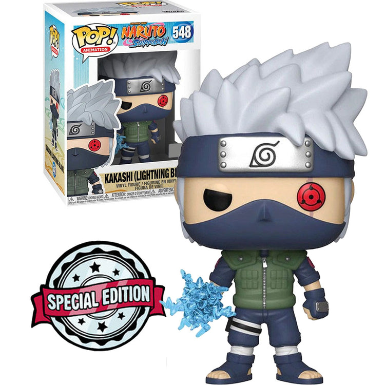Funko Pop Animation Naruto Shippuden Exclusive Kakashi Lightning Blade