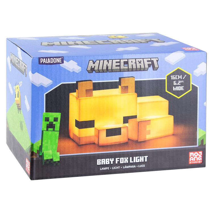 Luminária Paladone Minecraft - Baby Fox Light