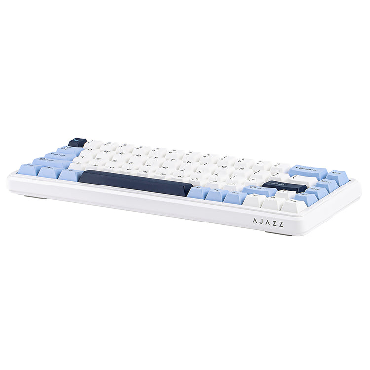 Teclado Gamer Magnético Ajazz AK680 Max Nacodexx Mini USB / RGB / Inglês - Azul